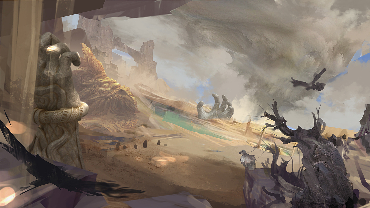 流沙河（图ZMTEyNzM1NjEy） - 商业插画 - 站酷设计师池佬原创素材 - 站酷ZCOOL