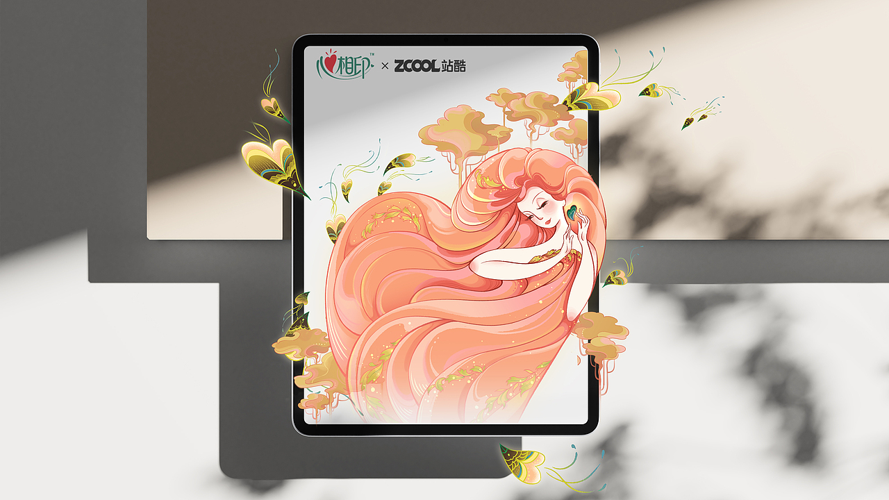 心相印——《心与生灵》（图ZMzM2ODcwNjg0） - 商业插画 - 站酷设计师奈莫NEMO原创素材 - 站酷ZCOOL