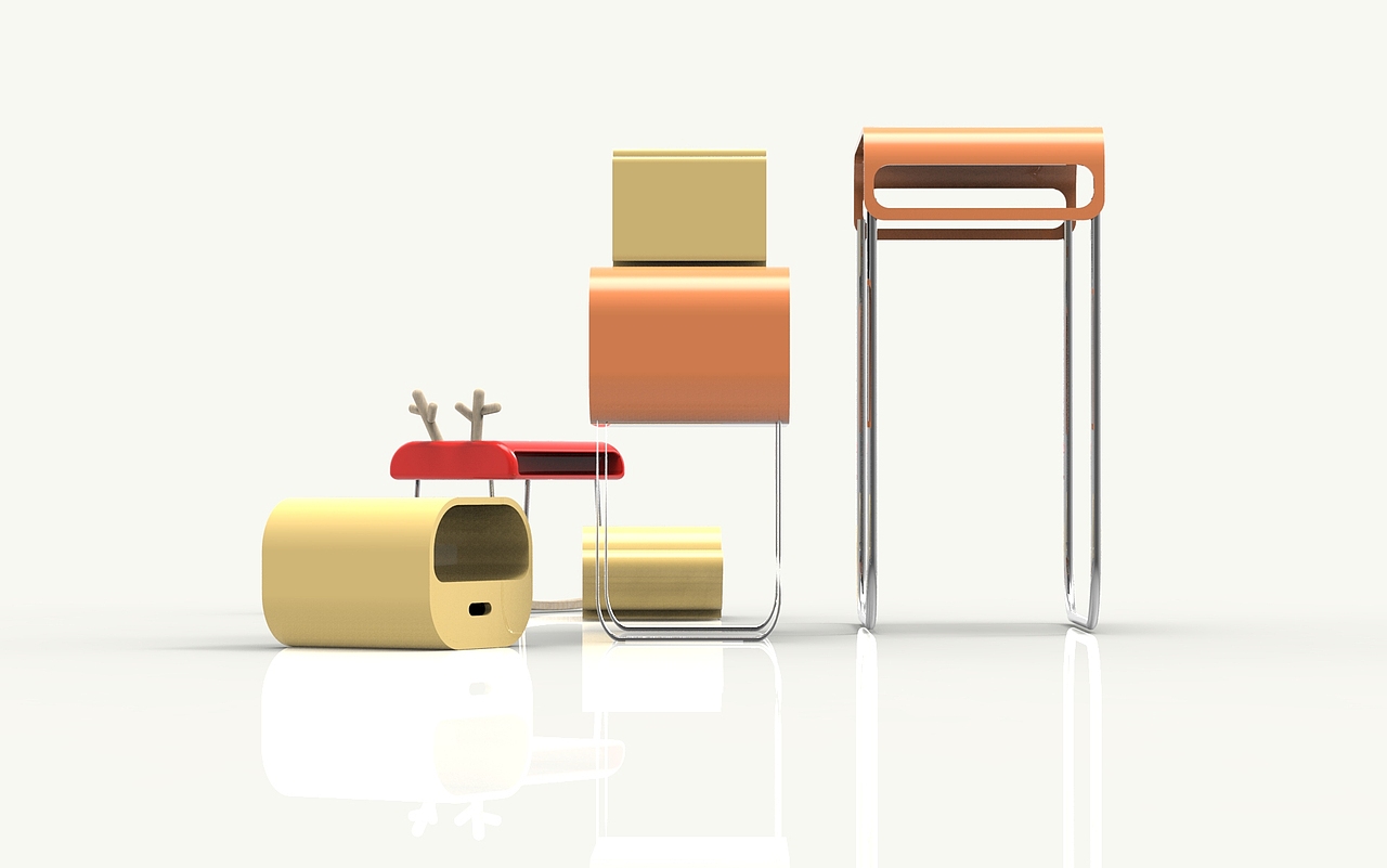 趣味儿童储物家具