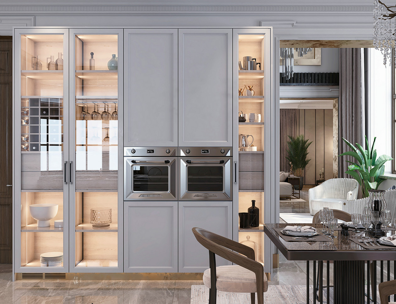 现代复古浪漫风