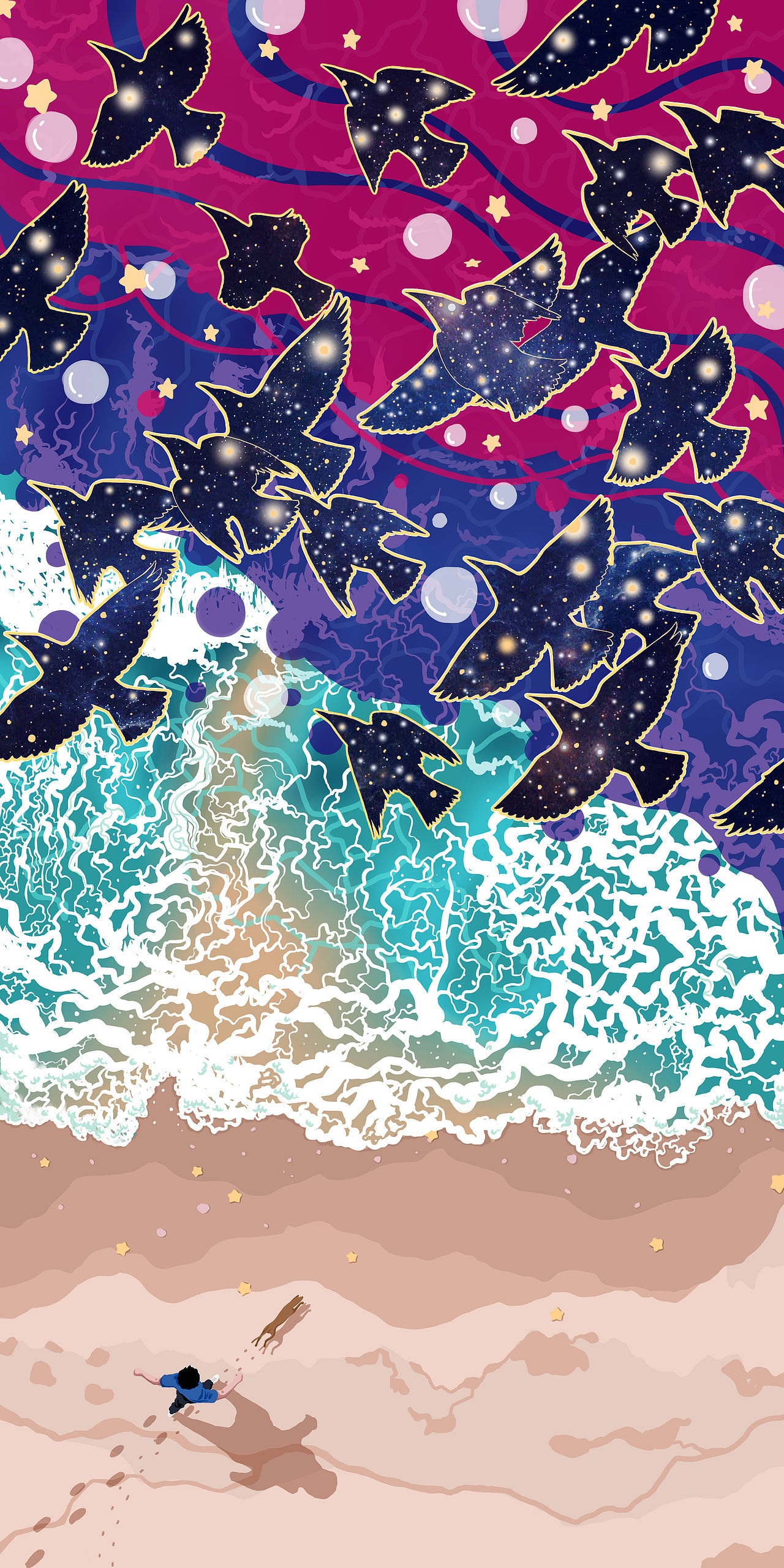 中秋-秋分（图ZMjcxNjE2MDU2） - 商业插画 - 站酷设计师作舟ILLUSTRATOR原创素材 - 站酷ZCOOL