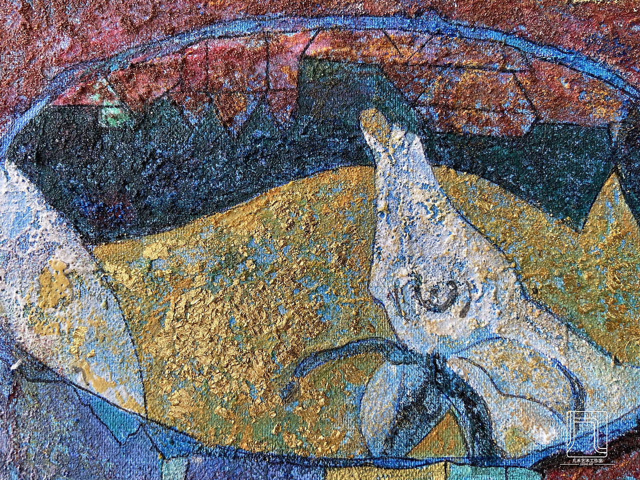 综合材料-【寻】（图ZMjc2MjM5NzY4） - 绘画 - 站酷设计师几禾周周原创素材 - 站酷ZCOOL