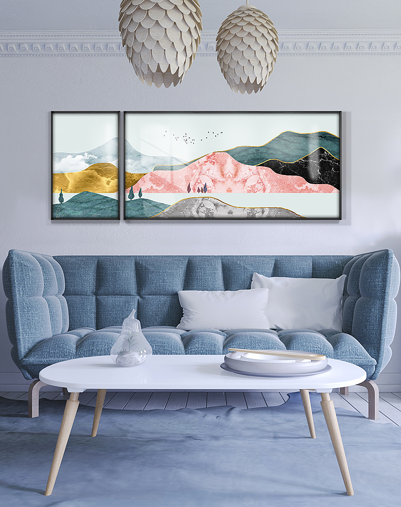 客厅装饰画详情设计