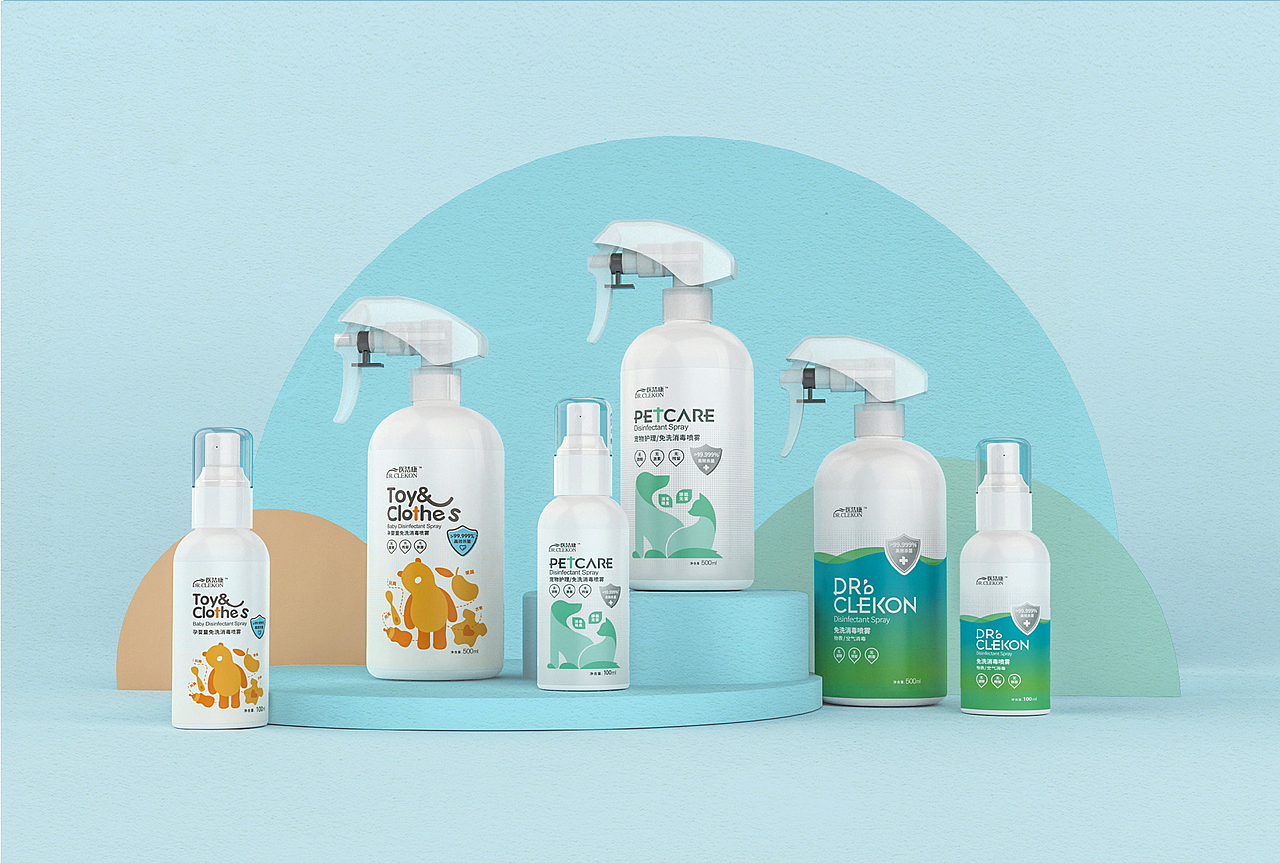 Dr.Clekon 消毒喷雾包装设计（图ZMjU2OTQ4MDIw） - 包装 - 站酷设计师励和设计原创素材 - 站酷ZCOOL
