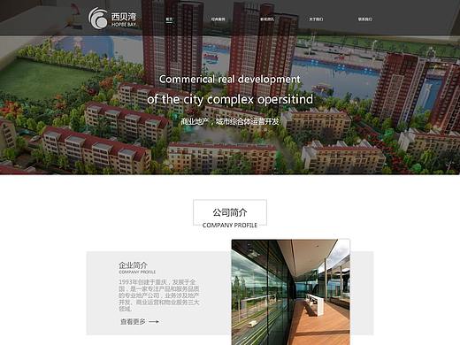 房產(chǎn)網(wǎng)頁(yè)（個(gè)人主頁(yè)-ZMjQ2NzUwMDg=） - 企業(yè)官網(wǎng) - 站酷設(shè)計(jì)師夏末好個(gè)秋原創(chuàng)素材 - 站酷ZCOOL
