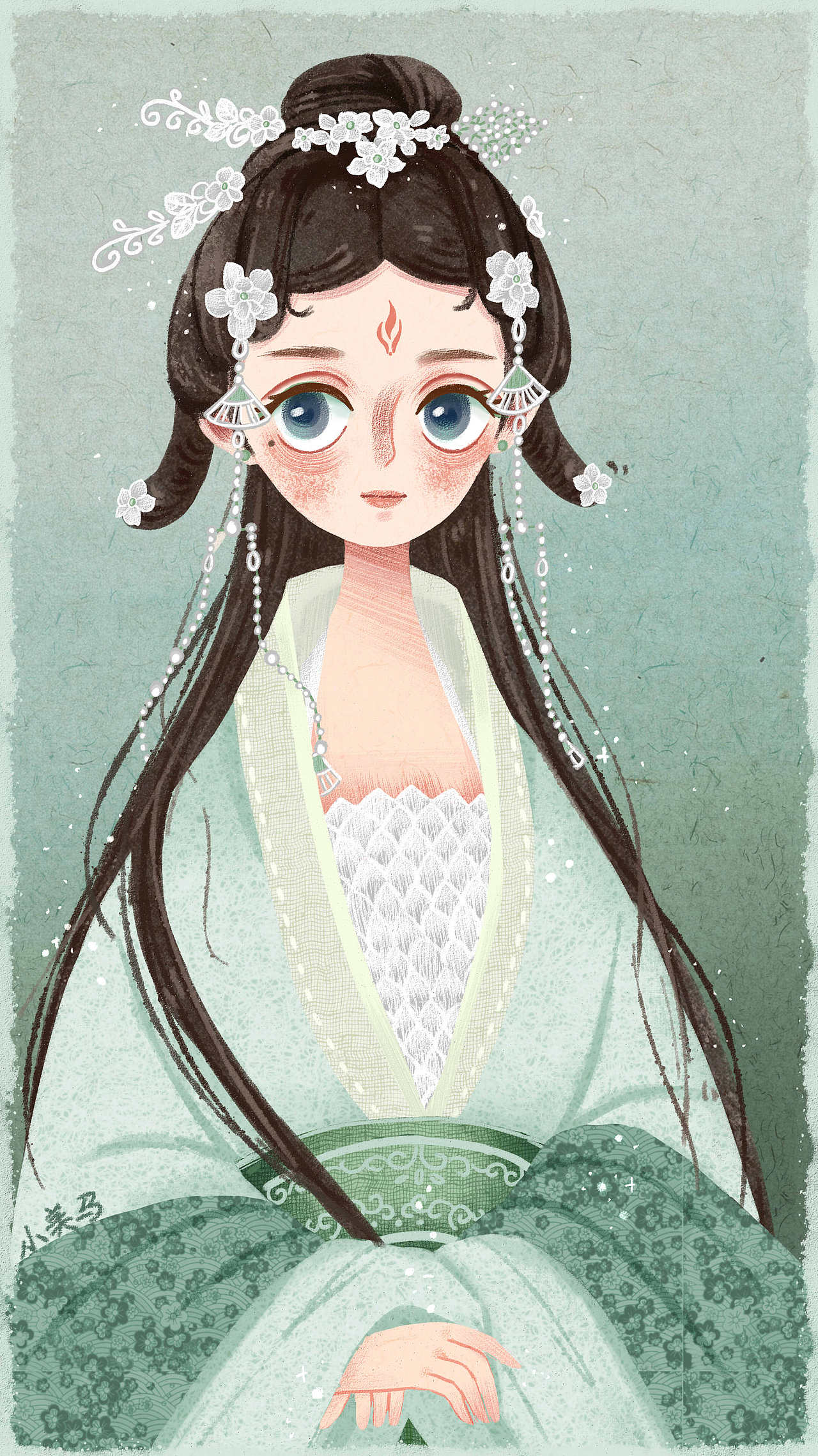 《解忧》——小美马古风写真