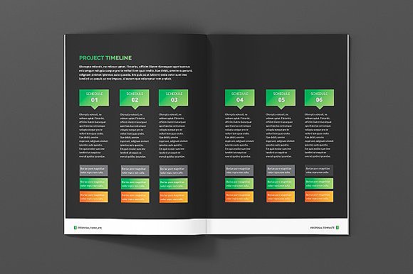 绿色高端大气企业画册模板（图ZODUzNDgxNTI=） - 书籍/画册 - 站酷设计师吾爱排版原创素材 - 站酷ZCOOL