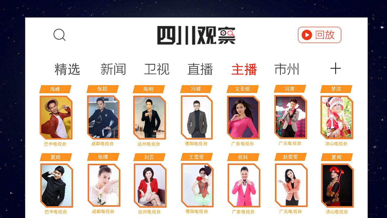 四川电视台 四川观察APP2.0上线仪式展屏设计制作（图ZMjM0NTEzMTg0） - PPT/Keynote - 站酷设计师成都悟空师兄原创素材 - 站酷ZCOOL