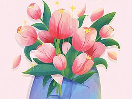 插画|春日|被疫情偷走的时光