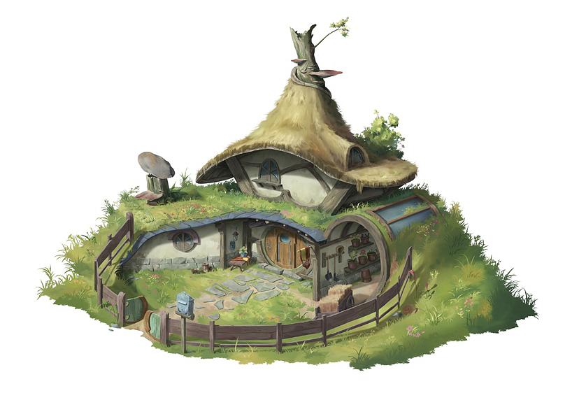 单体设计练习（图ZMzE2NzU4MzA4） - 游戏原画 - 站酷设计师Wu翠花原创素材 - 站酷ZCOOL