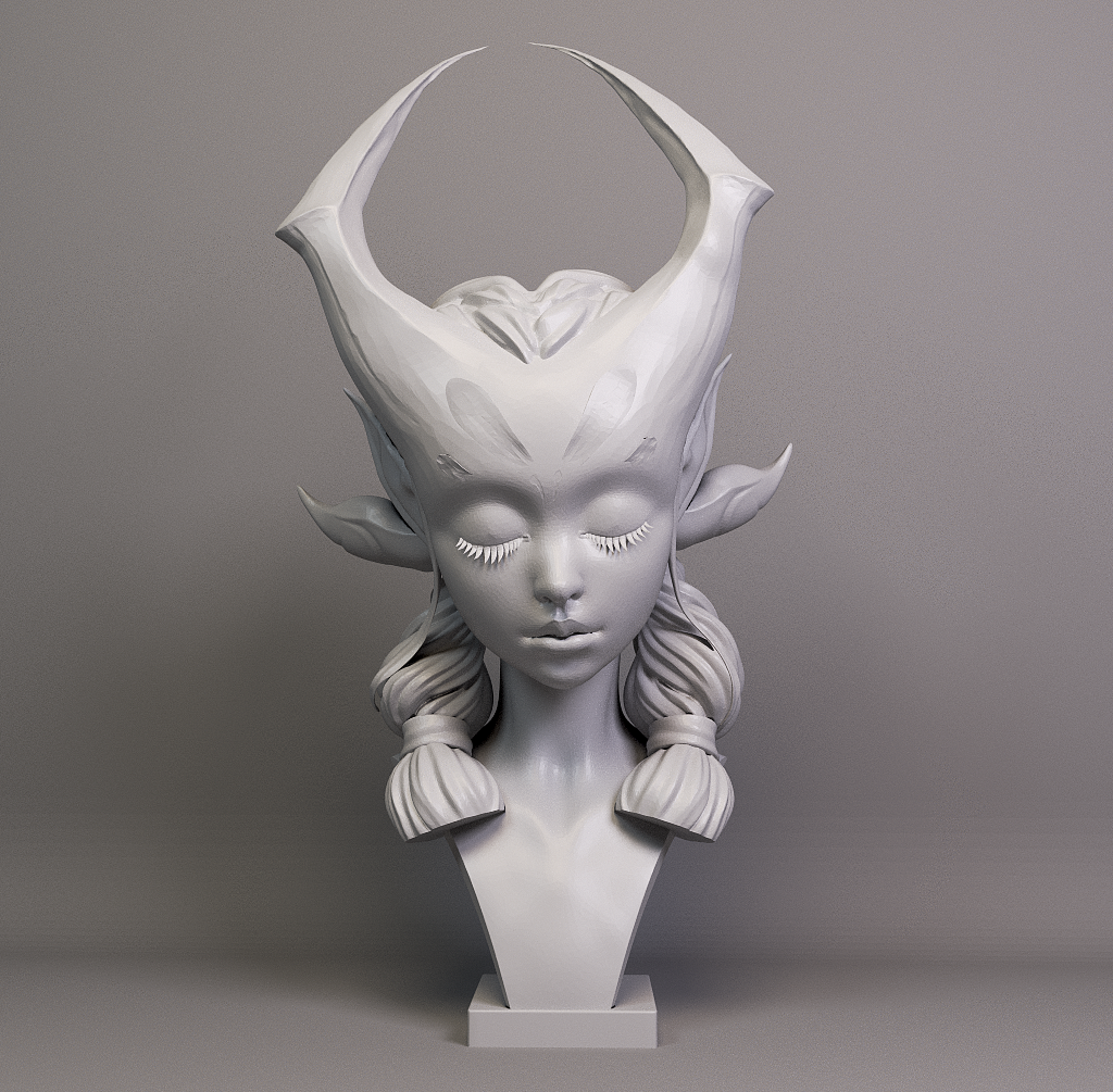 zbrush女雕像（图ZMjE5MjQ2OTY0） - 人物/生物 - 站酷设计师Add_Jason原创素材 - 站酷ZCOOL
