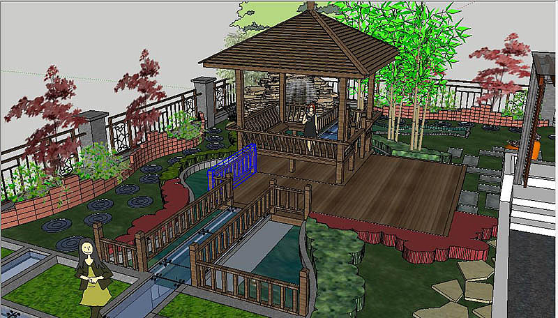 39期景观设计作品别墅庭院