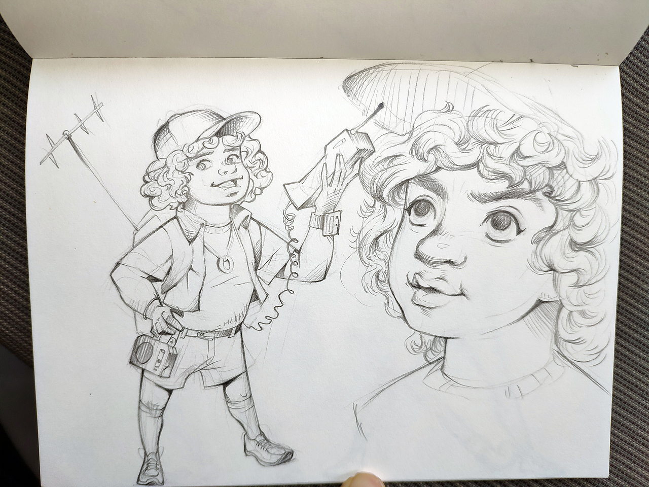 怪奇物语随笔练习（图ZMjQ3Nzg1MjQw） - 创作习作 - 站酷设计师快刀张不凡原创素材 - 站酷ZCOOL