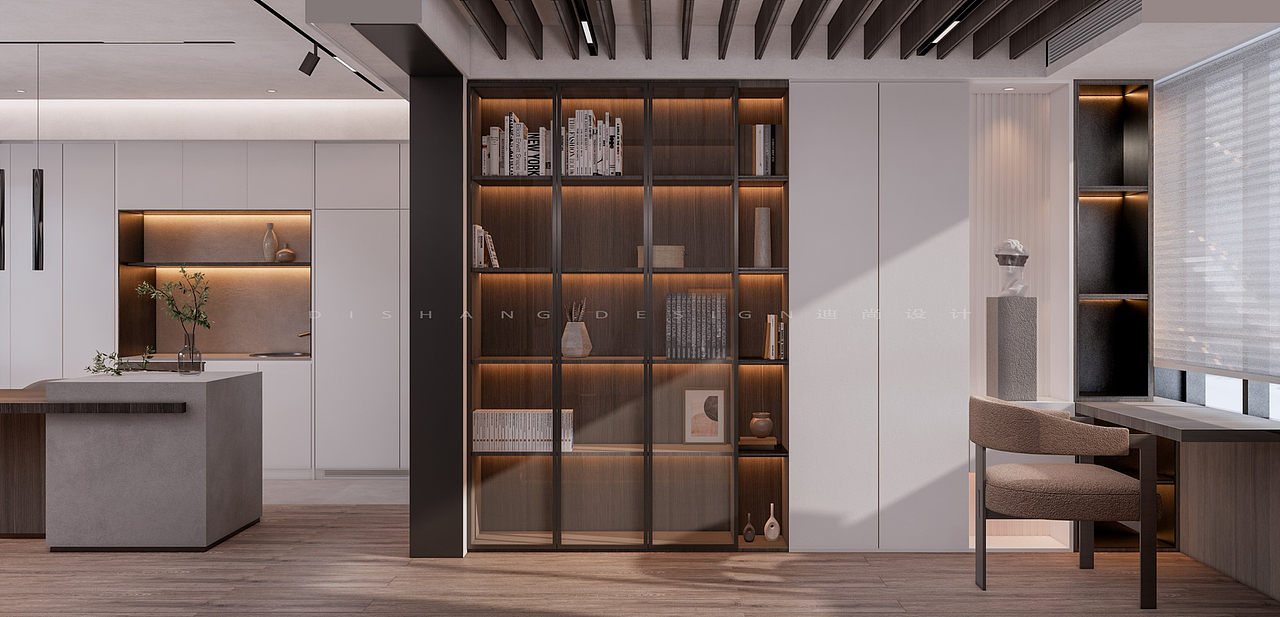 重塑 | 现代空间里的温馨对白（图ZMjYwNTI3NzYw） - 家装设计 - 站酷设计师深圳迪尚设计原创素材 - 站酷ZCOOL