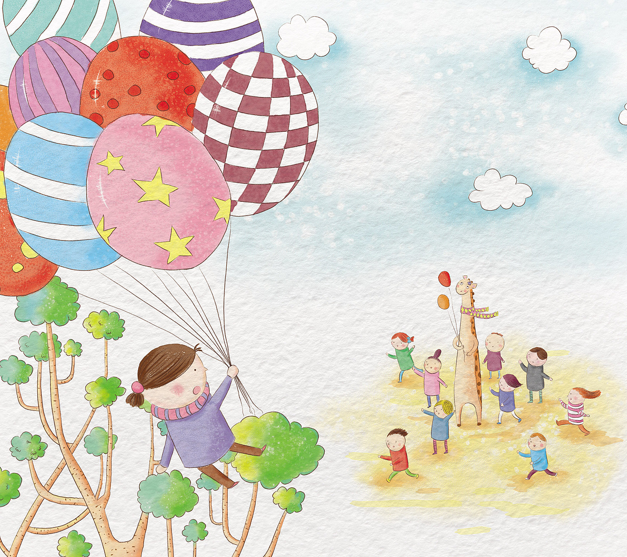 long tall gigi（图ZMzQxMDM0MjA=） - 儿童插画 - 站酷设计师bobo插画原创素材 - 站酷ZCOOL