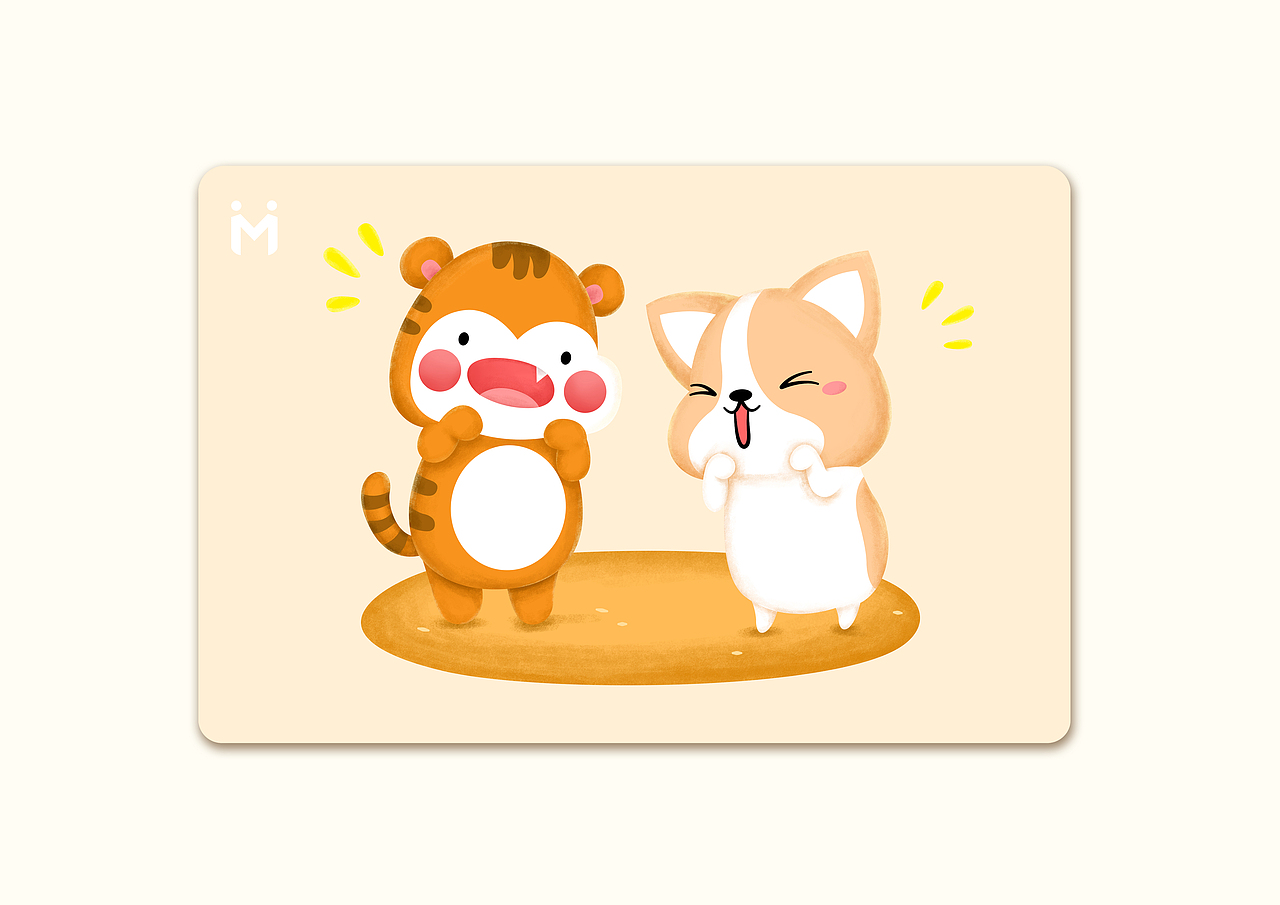 麦本本笔记本外壳图案x柯基咯叽与十二生肖（图ZMTIwMDEzNDAw） - 图案 - 站酷设计师小小黄小小原创素材 - 站酷ZCOOL