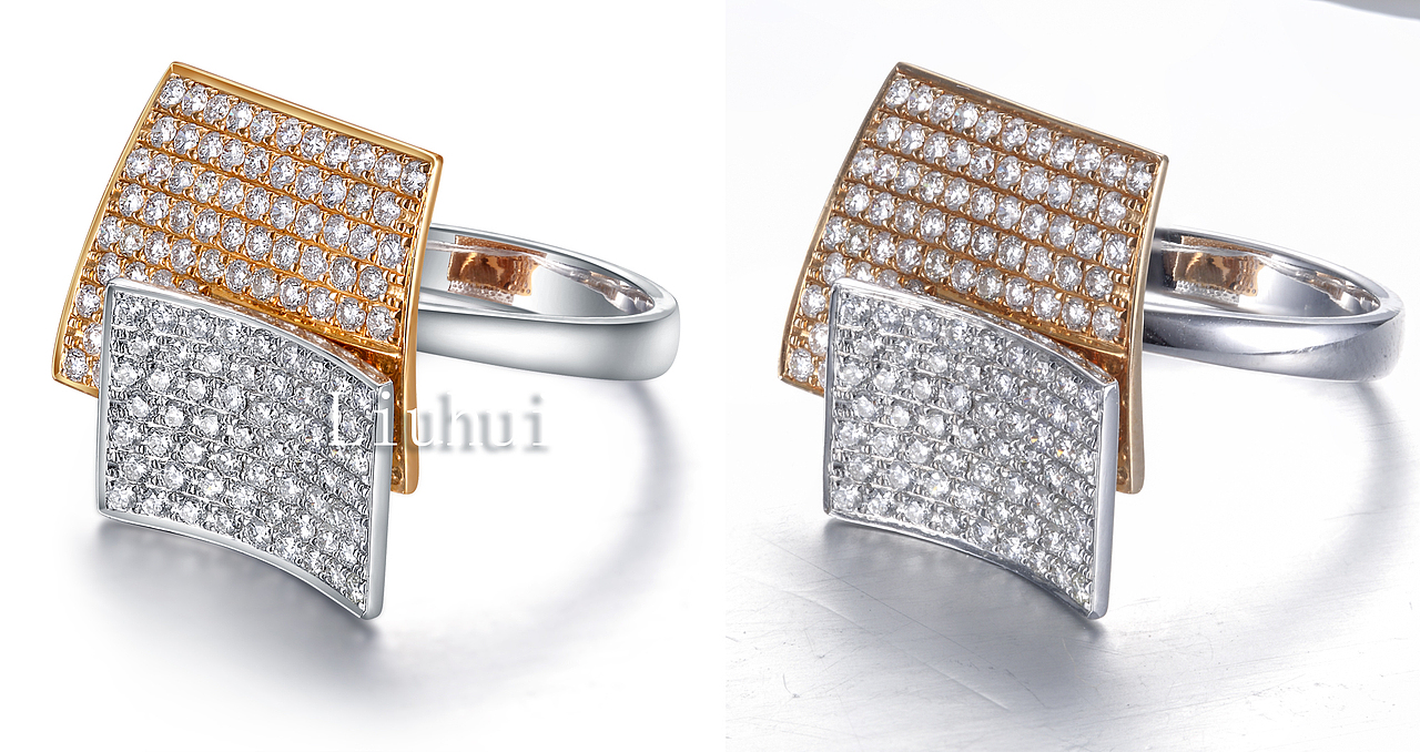 钻戒修图（图ZNDA3ODA3MTI=） - 修图/后期 - 站酷设计师珠宝摄影修图刘慧原创素材 - 站酷ZCOOL