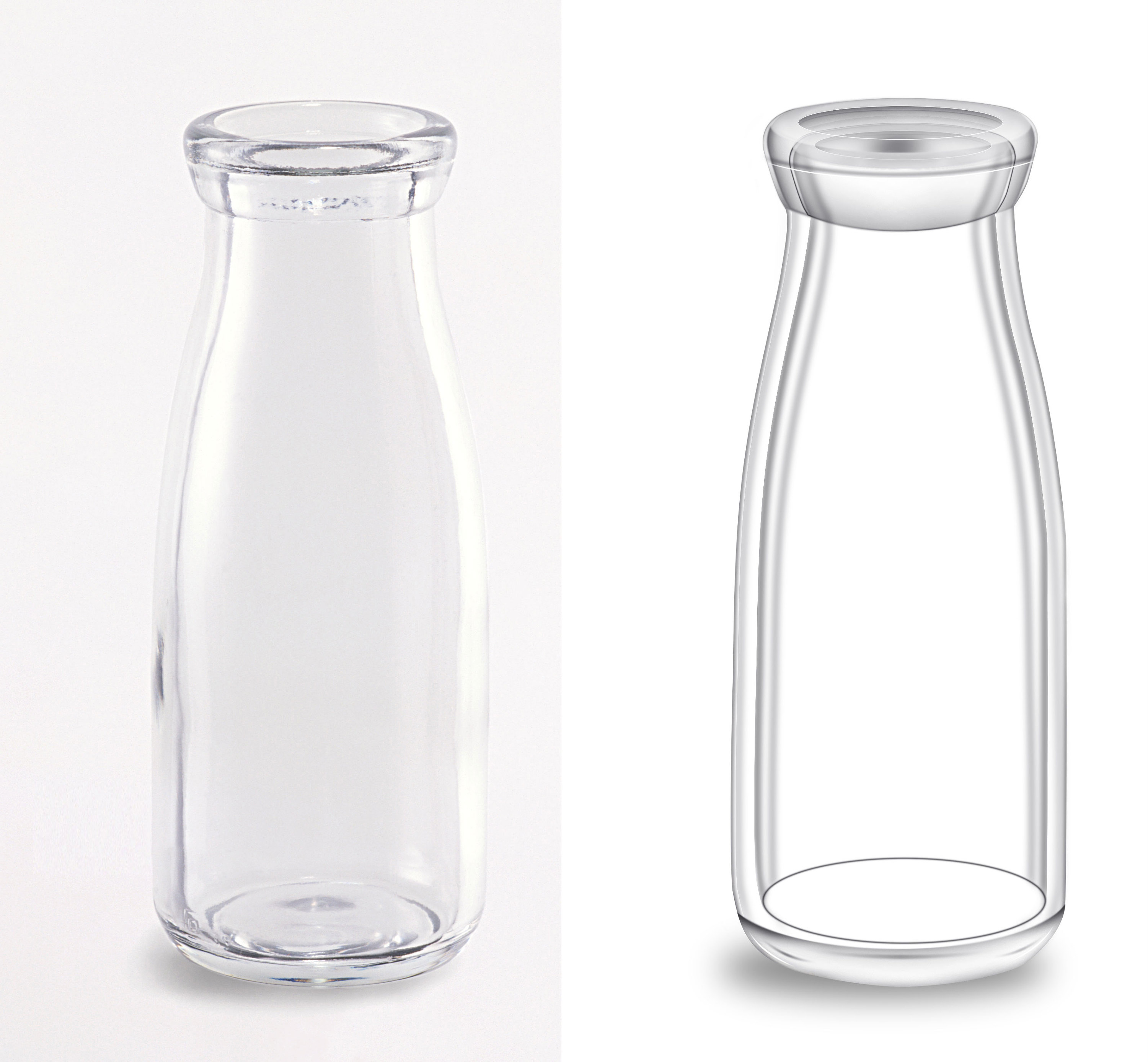 最漂亮的透明玻璃瓶手工绘画创意图片💛巧艺网