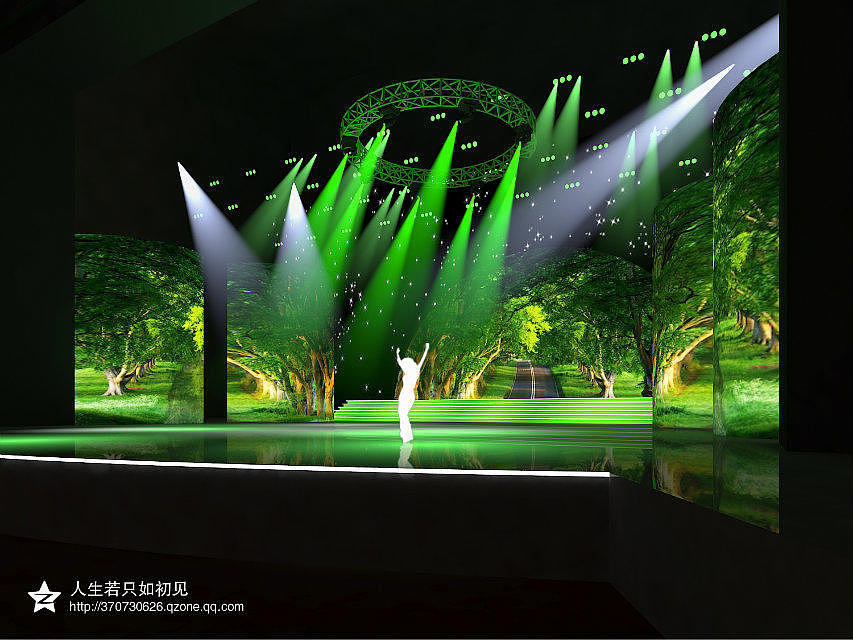 舞美设计效果图|空间|舞台美术|沧海0086 - 原创作品 - 站酷 (zcool)