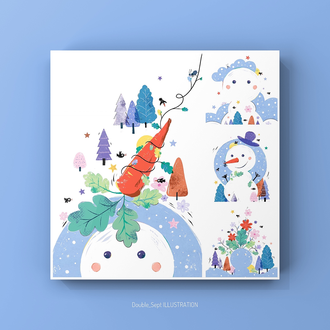 2021儿童插图板绘案例汇总