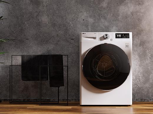 LG洗衣机渲染