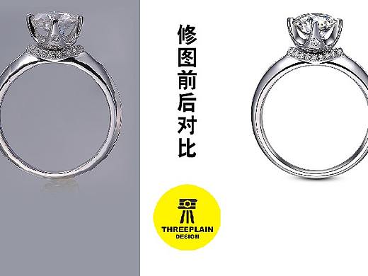 三川设计策划珠宝精修效果图对比