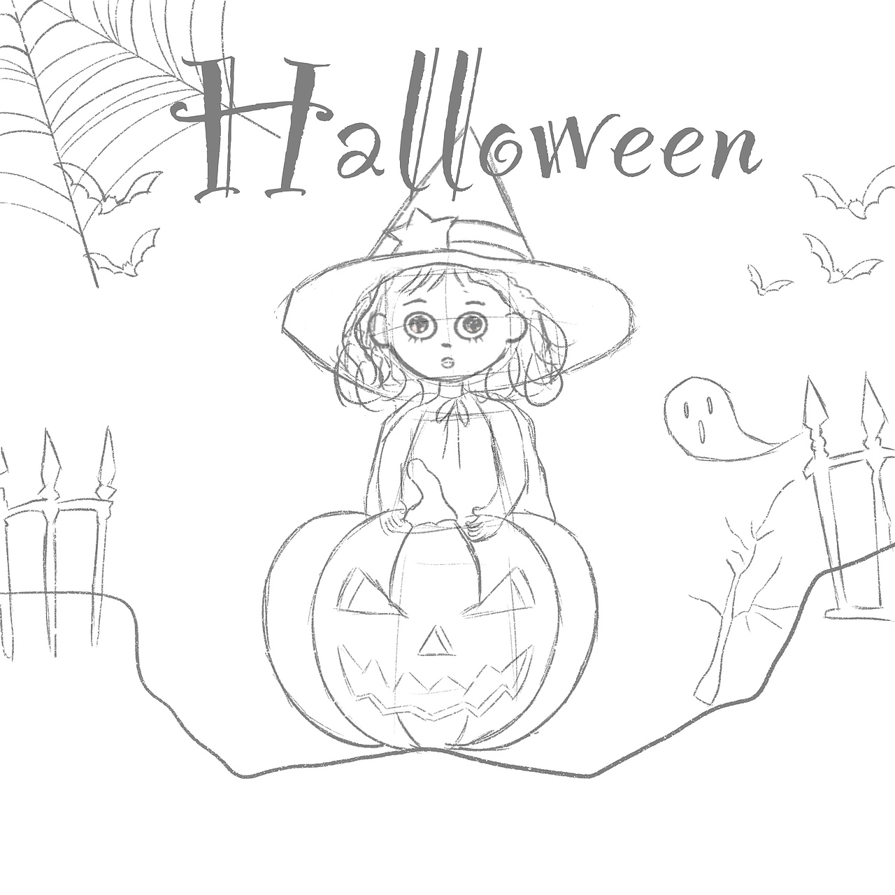 万圣节🎃插画（图ZMjMwNjA0Mjgw） - 概念设定 - 站酷设计师涂涂y原创素材 - 站酷ZCOOL