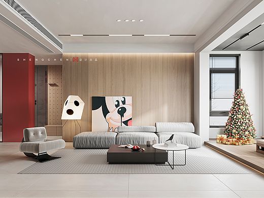 現(xiàn)代客餐廳丨盛宸空間設計效果表現(xiàn)（個人主頁-ZNTcxODUwNTY=） - 家裝設計 - 站酷設計師盛宸視覺原創(chuàng)素材 - 站酷ZCOOL