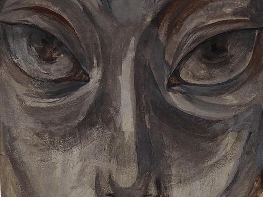 岩彩创作 - 自我的视线