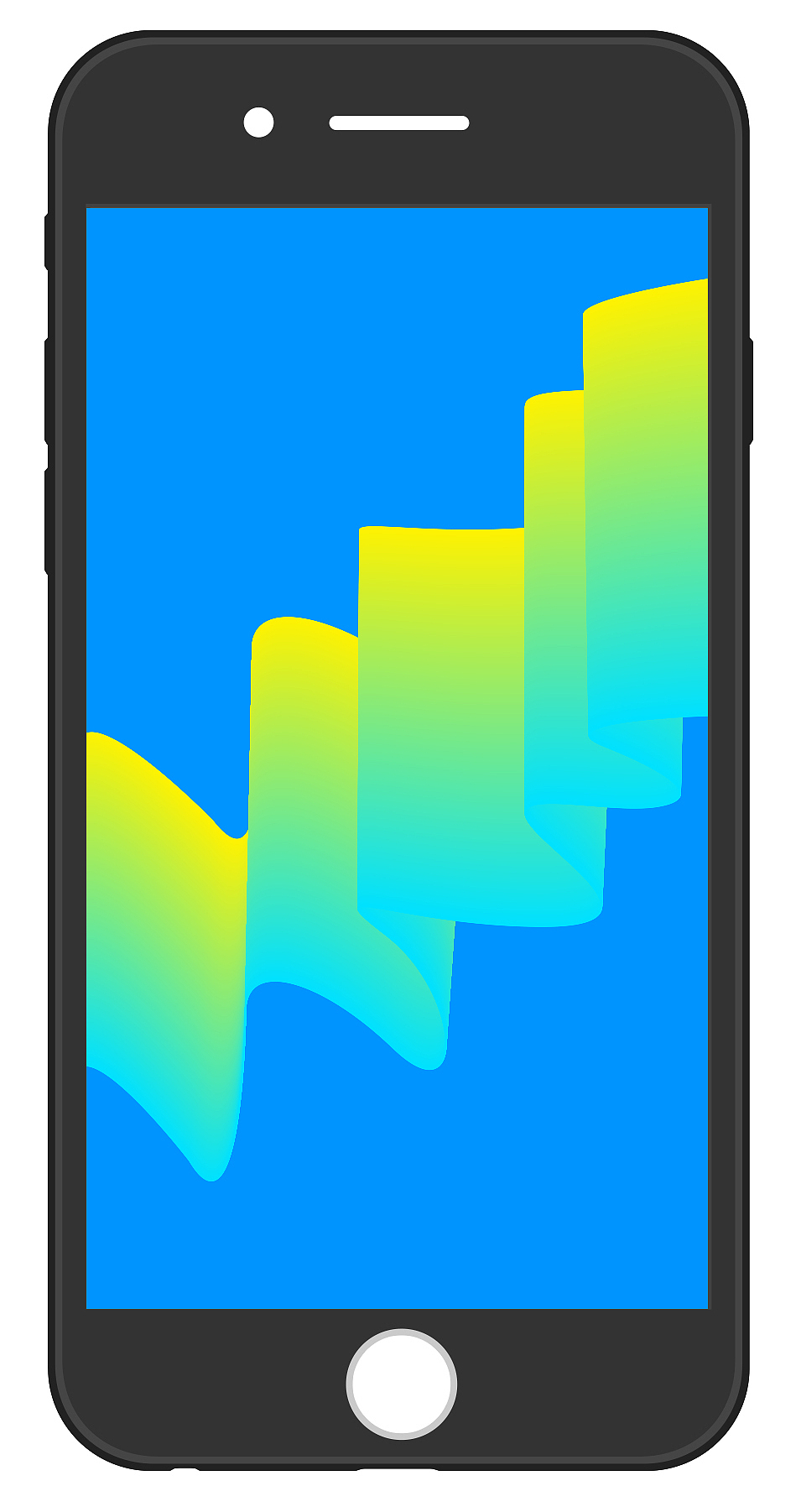 IphoneX IOS11 流体渐变风格