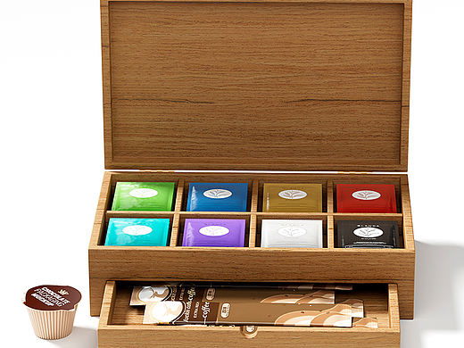 定制实木茶叶咖啡包装礼盒