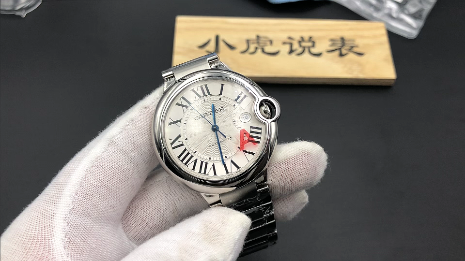 两千多入手卡地亚蓝气球男士机械腕表媲美原装