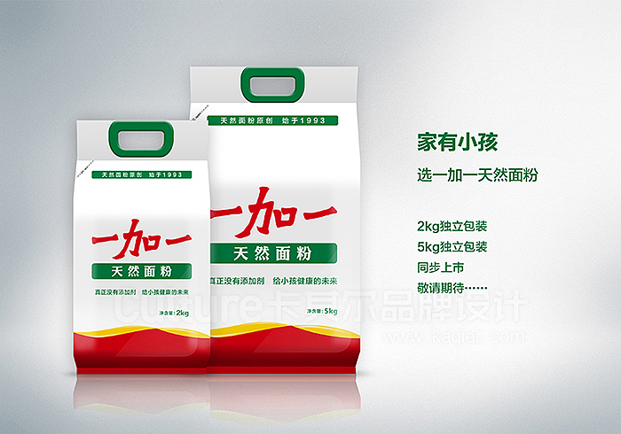 品牌案例:一加一天然面粉
