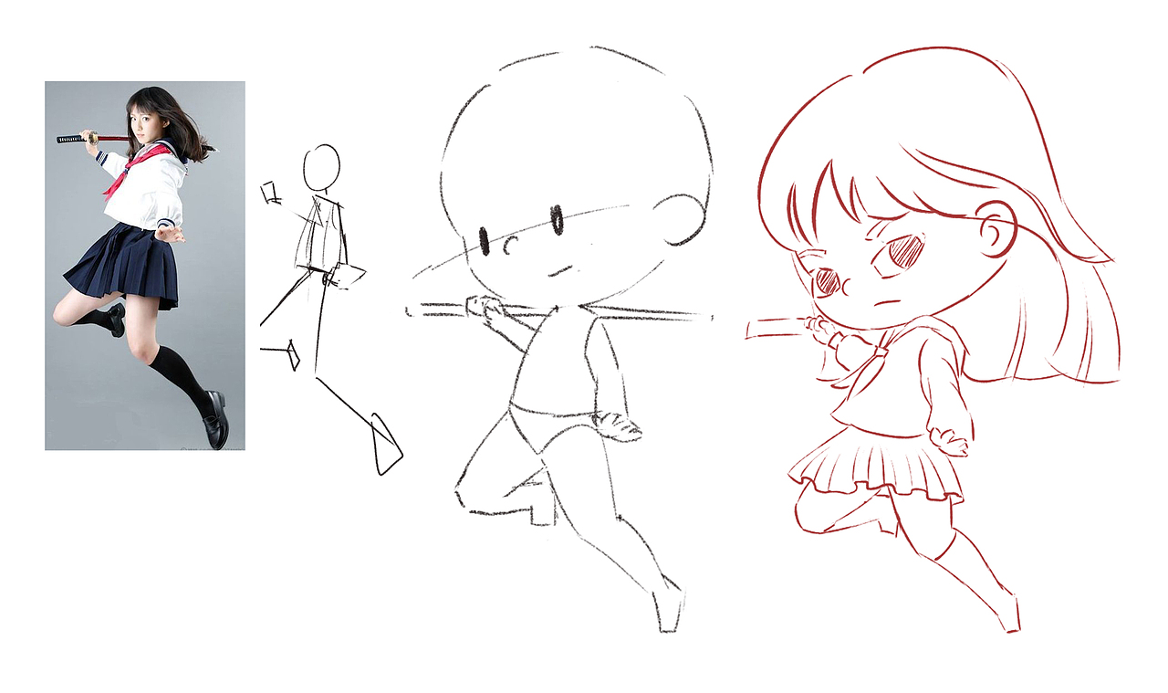 Q版人物日常练习