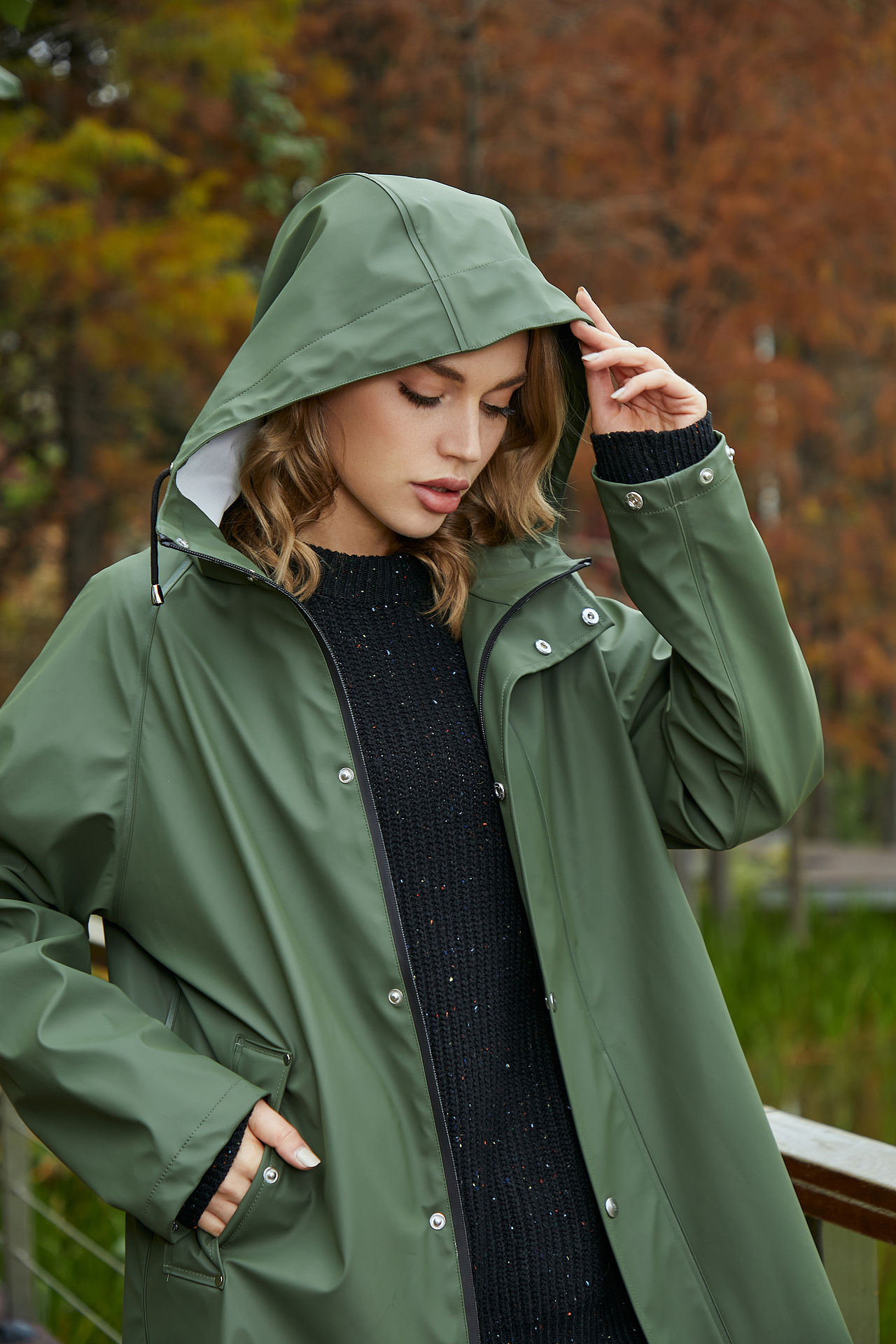 多功能时尚雨衣x电商拍摄