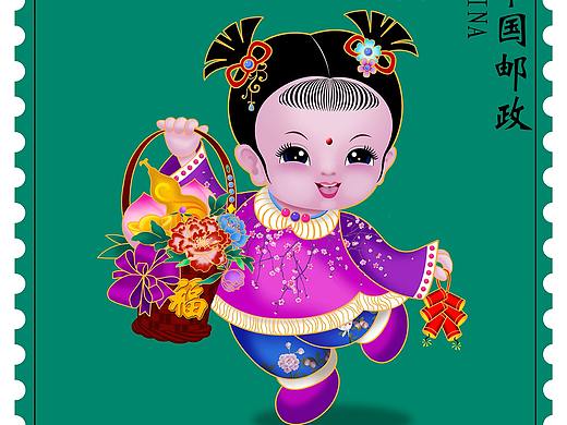 年画福娃