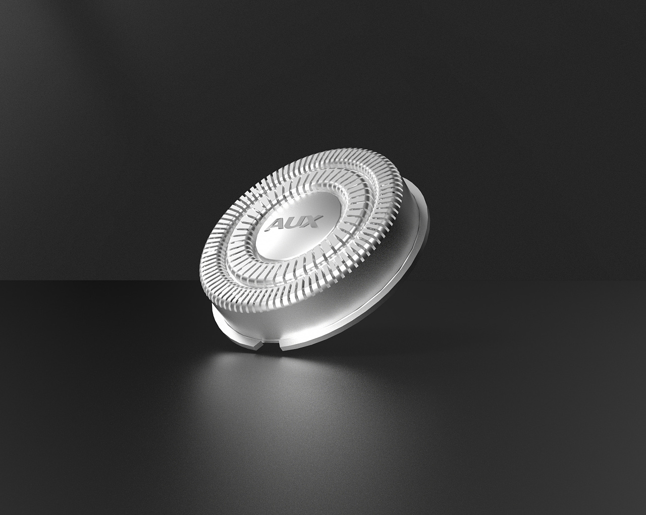 奥克斯剃须刀(产品渲染 主图)