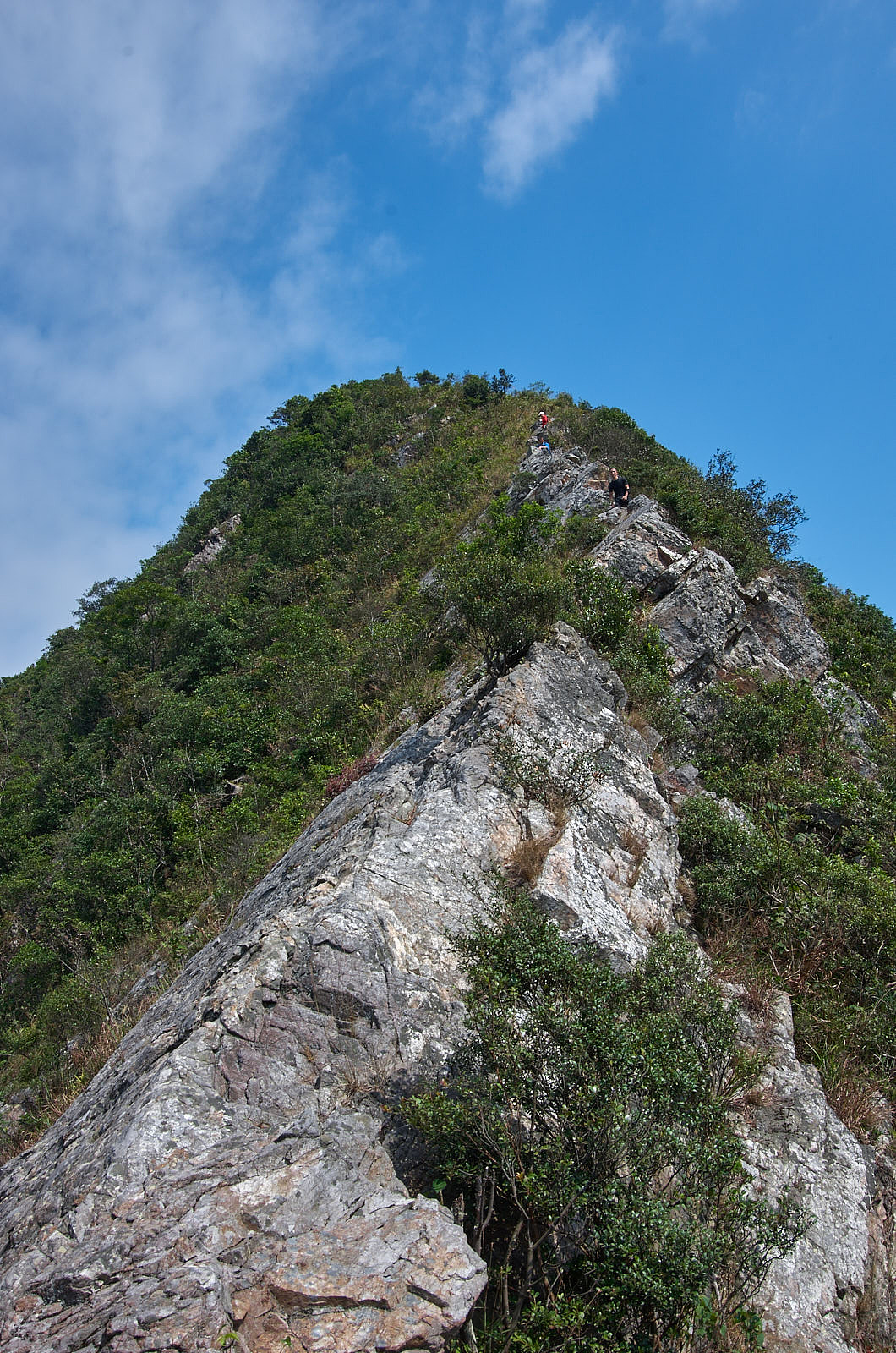 酷米客组团活动穿越排牙山