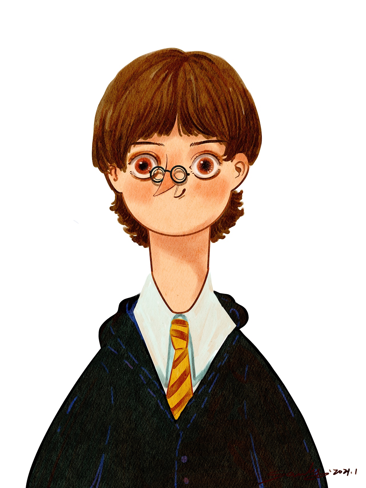 绘本哈利波特人物