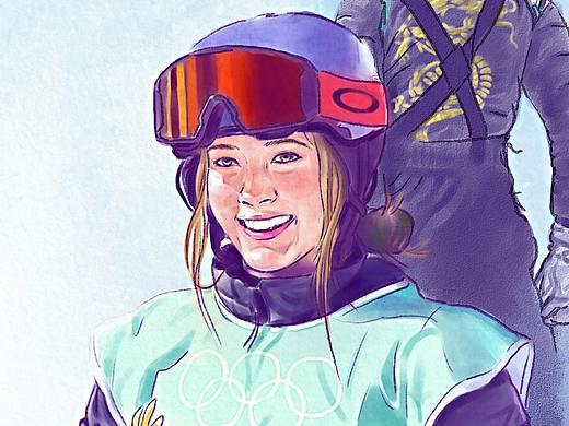 天才少女谷愛凌（個(gè)人主頁-ZNTc4NDgxNDA=） - 創(chuàng)作習(xí)作 - 站酷設(shè)計(jì)師彼喬Bjao原創(chuàng)素材 - 站酷ZCOOL