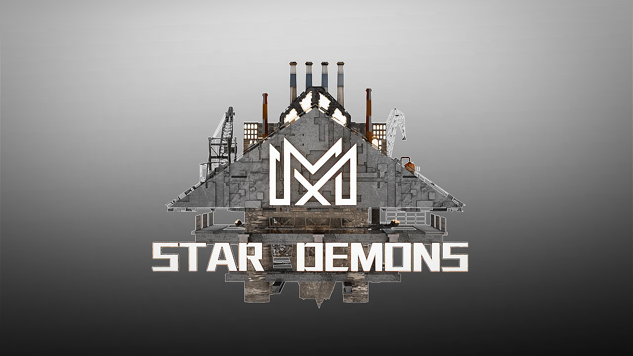 【LOGO演绎】蒸汽朋克风格<<星魔>>