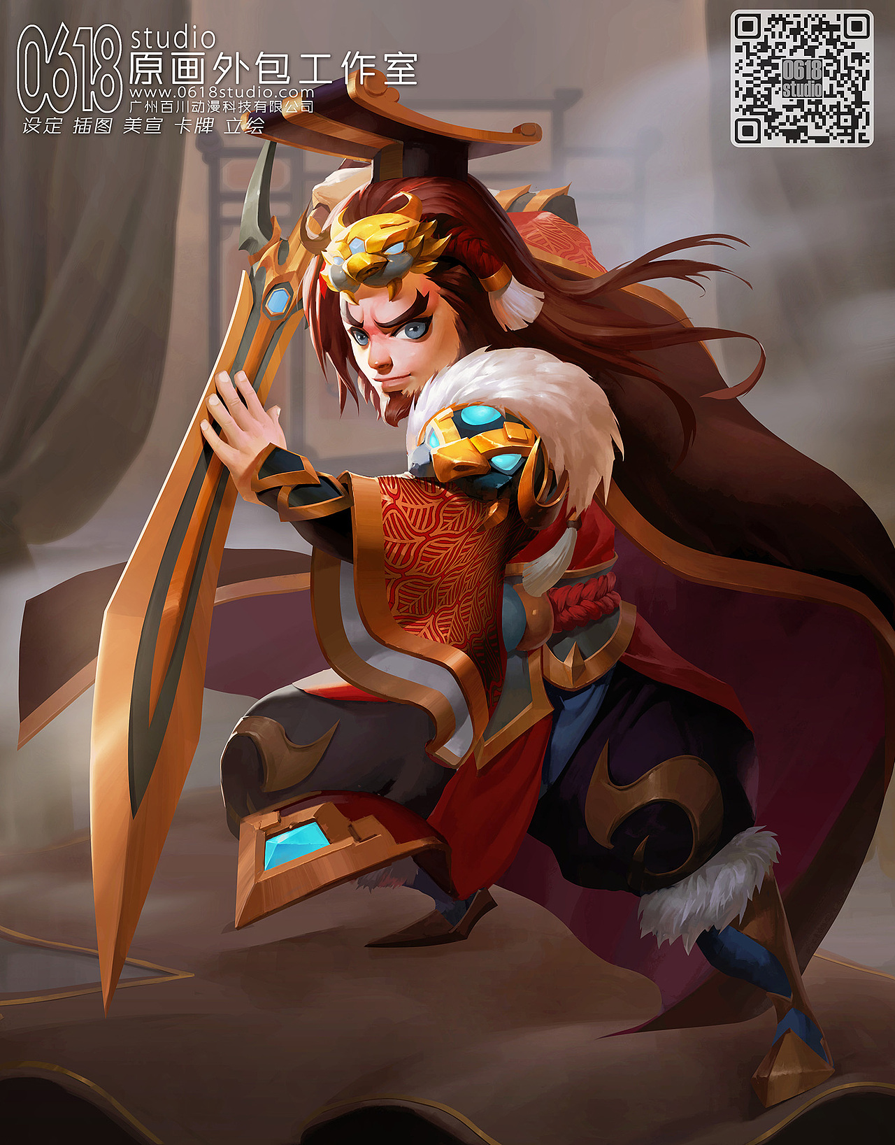 Q版三国卡牌（图ZMjA4MDIzNzg0） - 游戏原画 - 站酷设计师artstuido0618原创素材 - 站酷ZCOOL