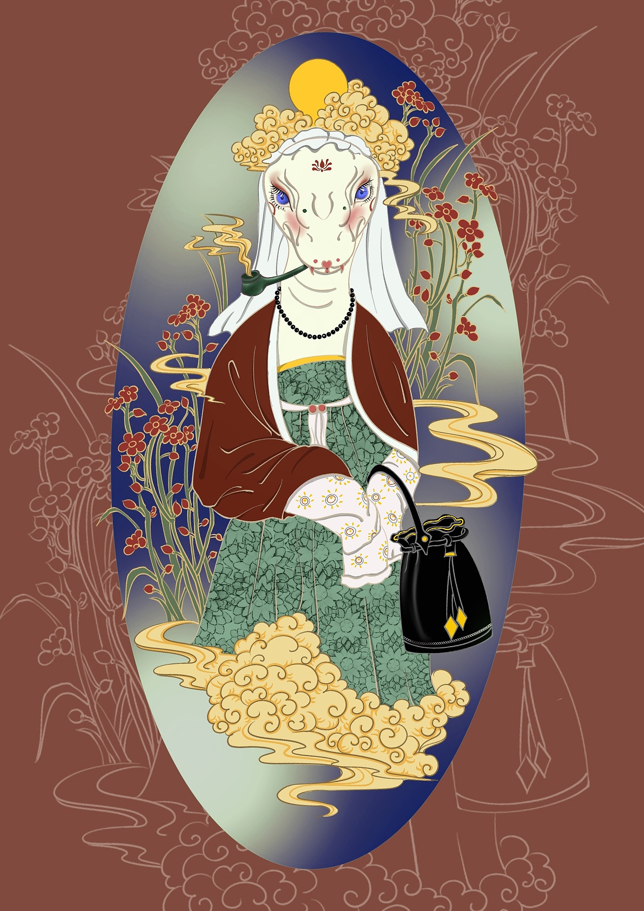 国潮《守岁神》 十二生肖（图ZMjM1ODgwMDY4） - 新锐潮流插画 - 站酷设计师PAOP0原创素材 - 站酷ZCOOL