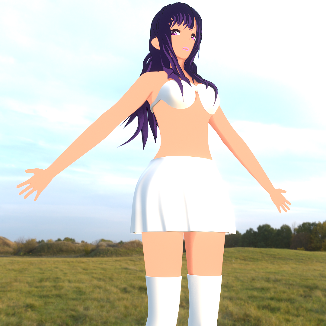 老铁们绘製2次美少女送给大家，祝大家元宵节快乐