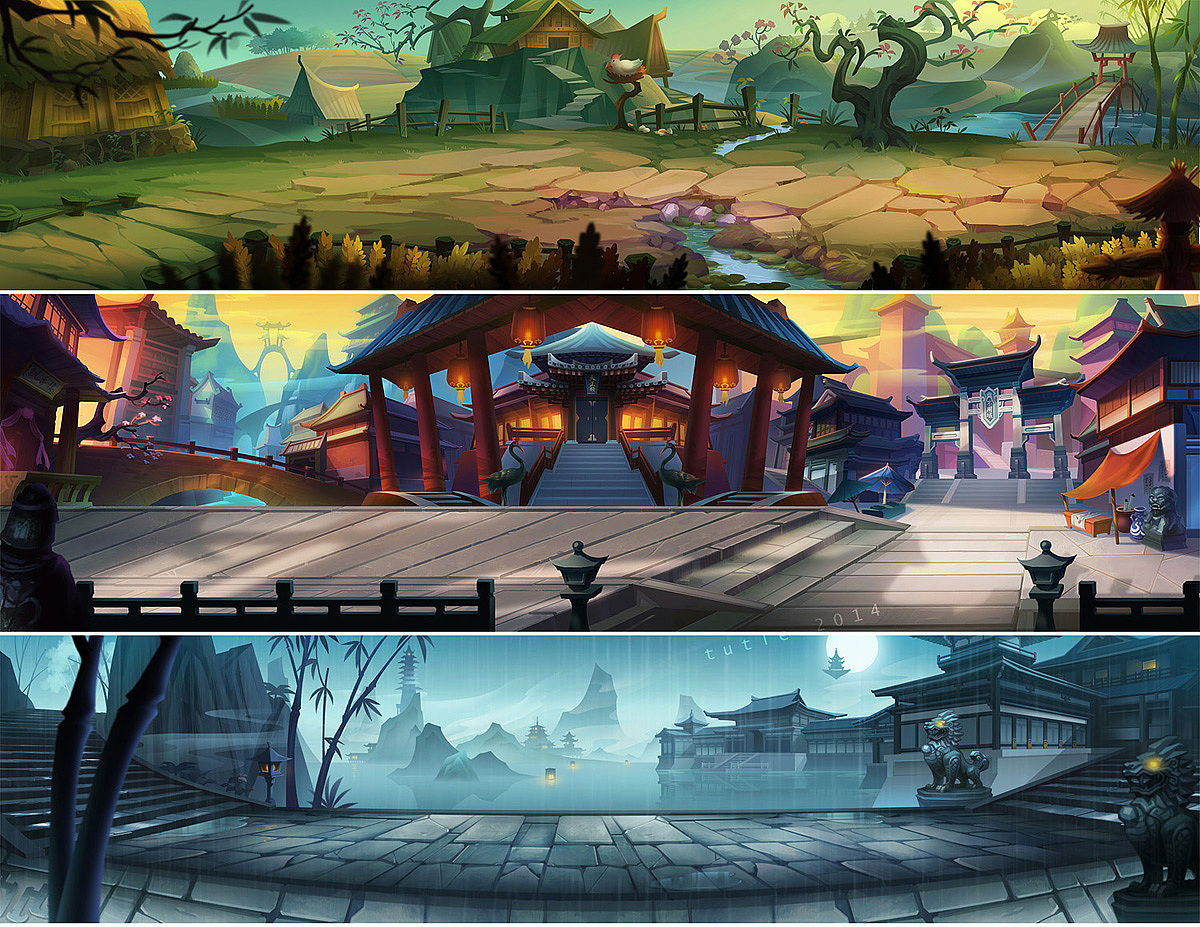 手游《神谕》场景图之二