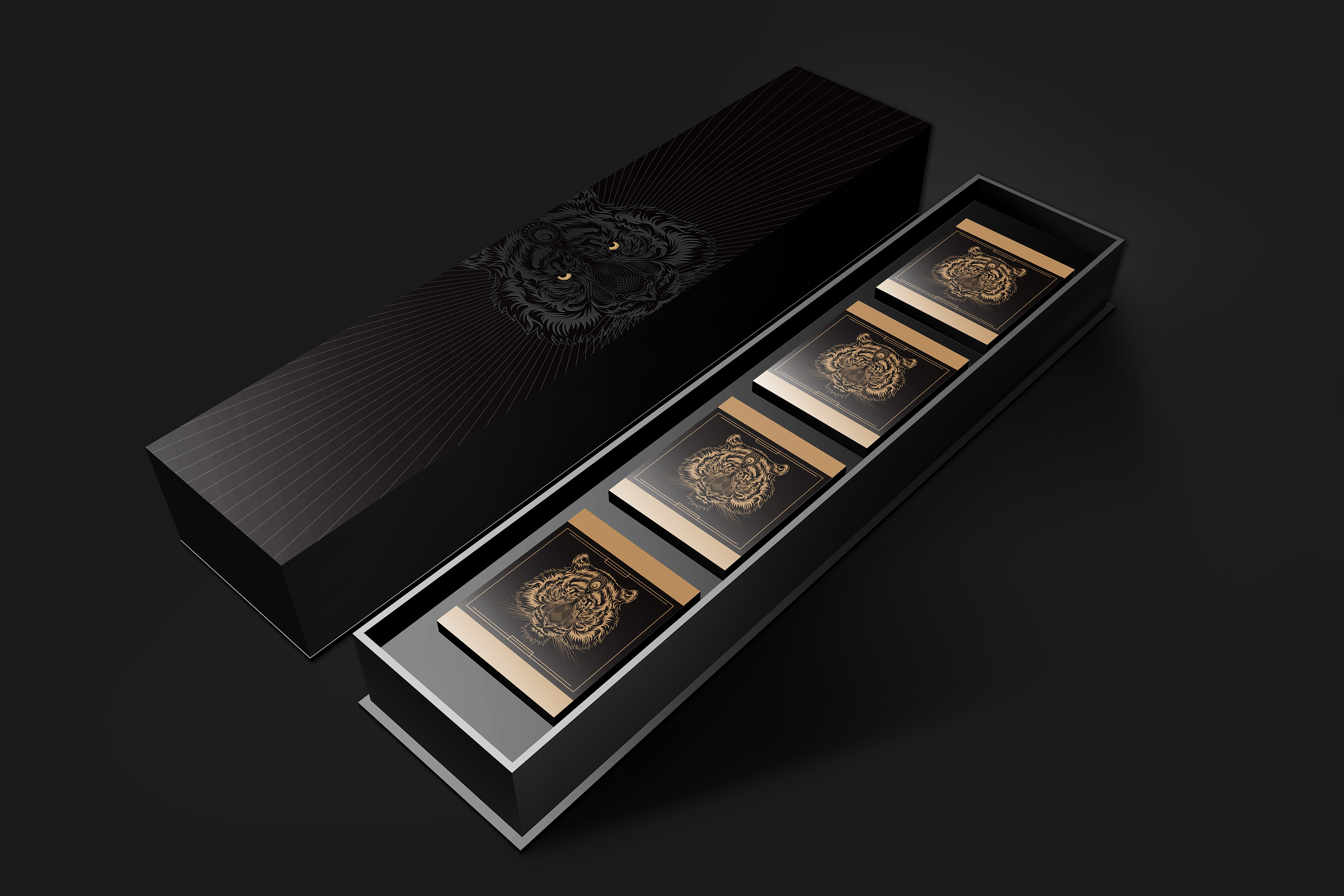 岩茶包装设计 — 虎啸岩