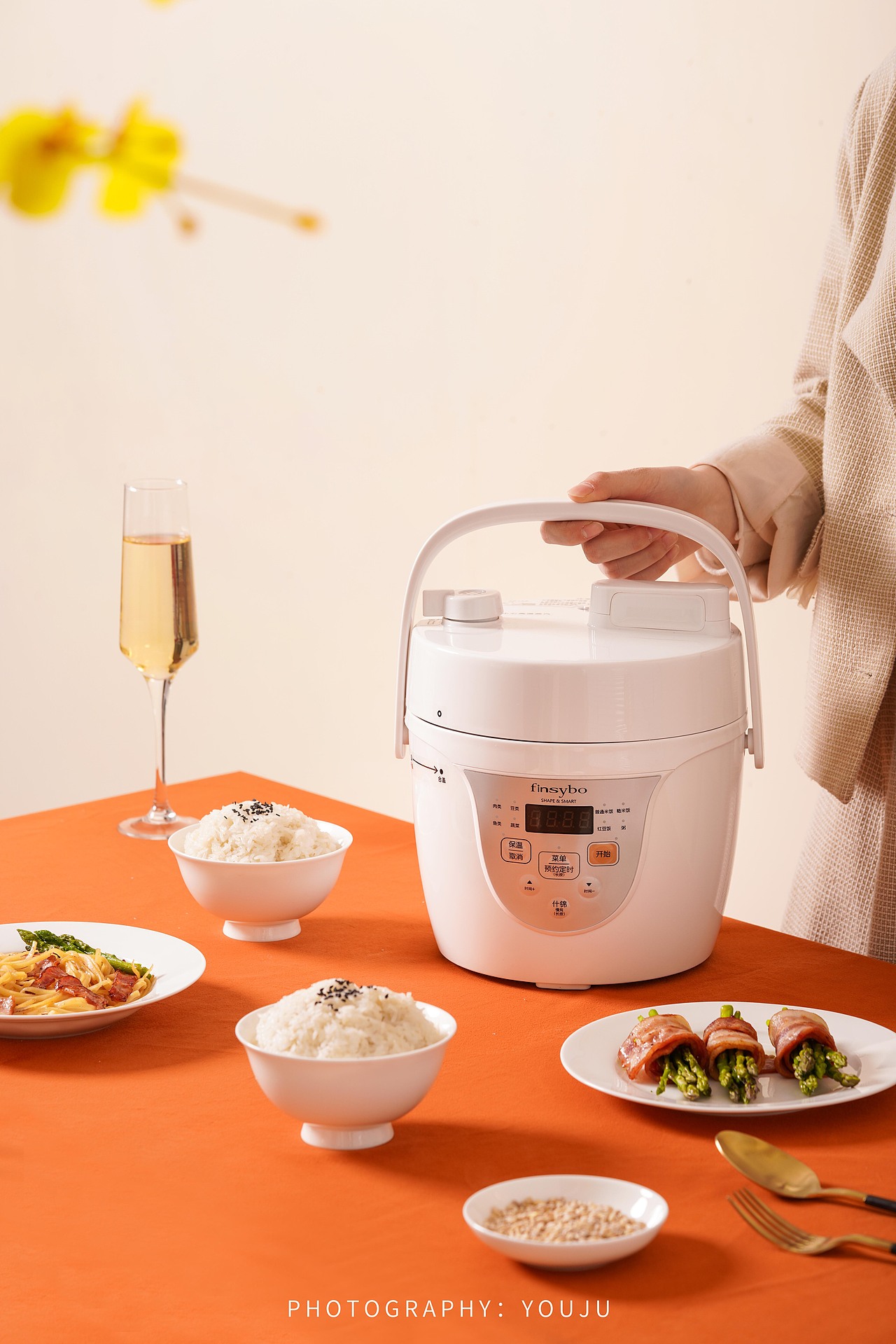有橘摄影：电饭锅摄影作品（图ZMjQxMDgyMTE2） - 产品摄影 - 站酷设计师有橘摄影工作室原创素材 - 站酷ZCOOL