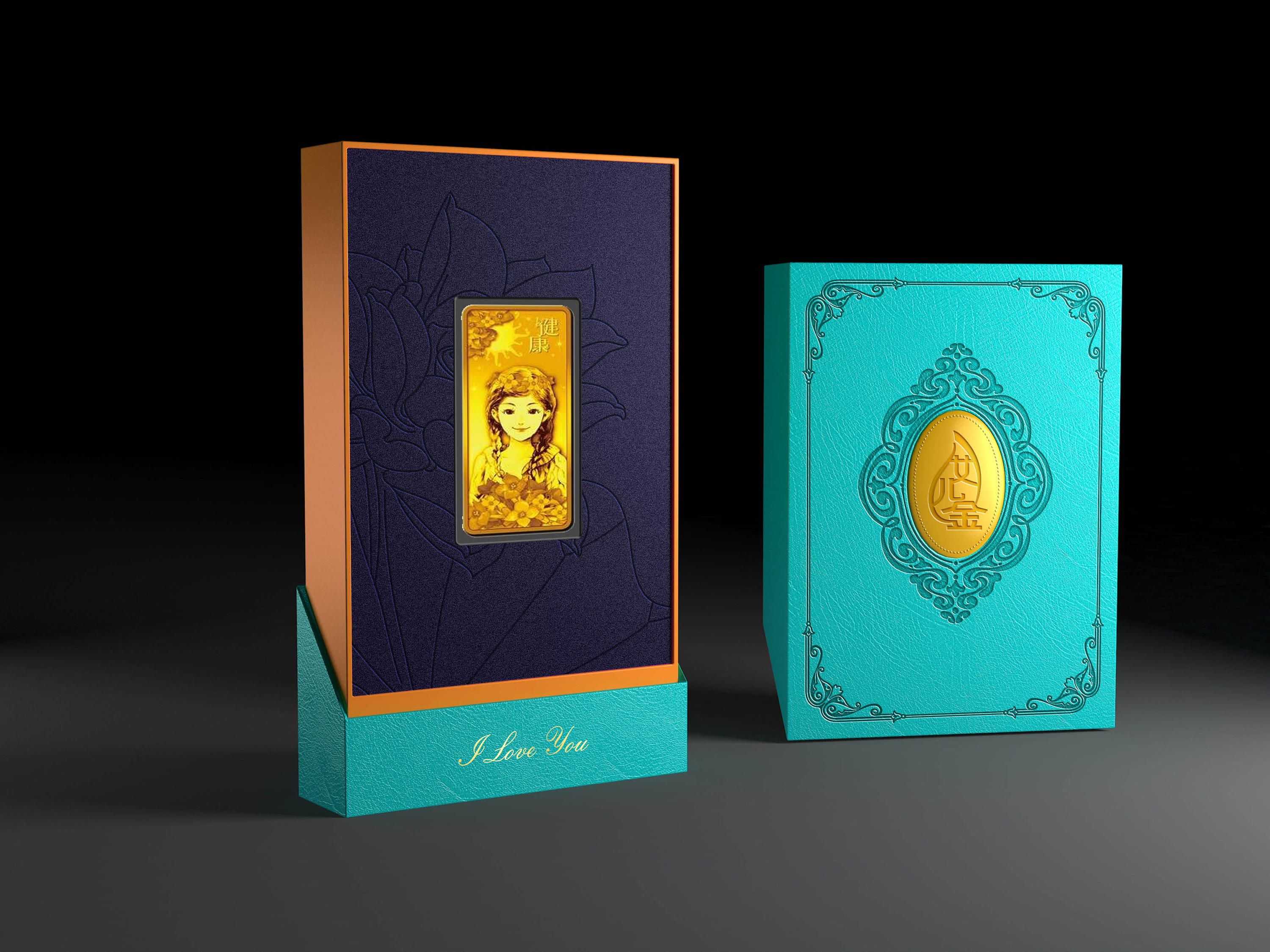 贵金属 包装 金币 金砖 女儿金 集藏品