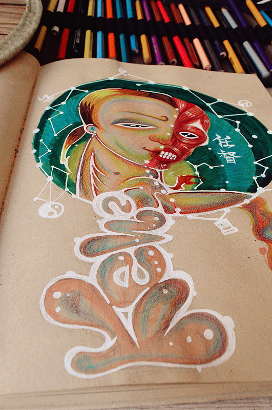 【SAY】手绘本,风格没变。