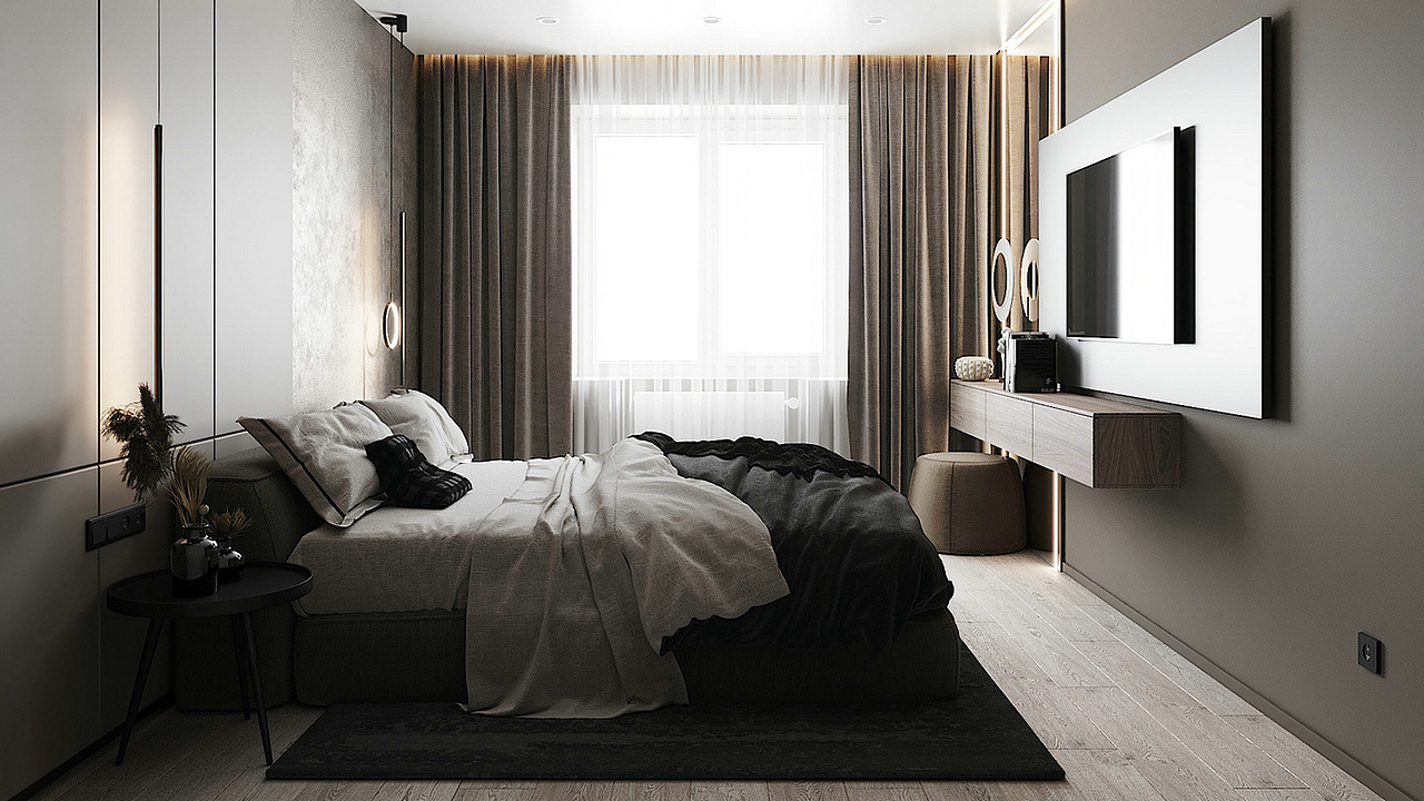 质感的舒适，高级无色系的自然居所（图ZMjA0MzM3OTg0） - 家装设计 - 站酷设计师客服小涵原创素材 - 站酷ZCOOL